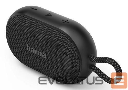 Juhtmevabad kõlarid Hama Buddy 3.0 Bluetooth® Loudspeaker, Waterproof IPX7, 6 W Black