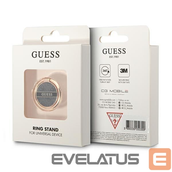 Kaabel Guess Guess Ring stand GURSHG4SK black/black 4G
