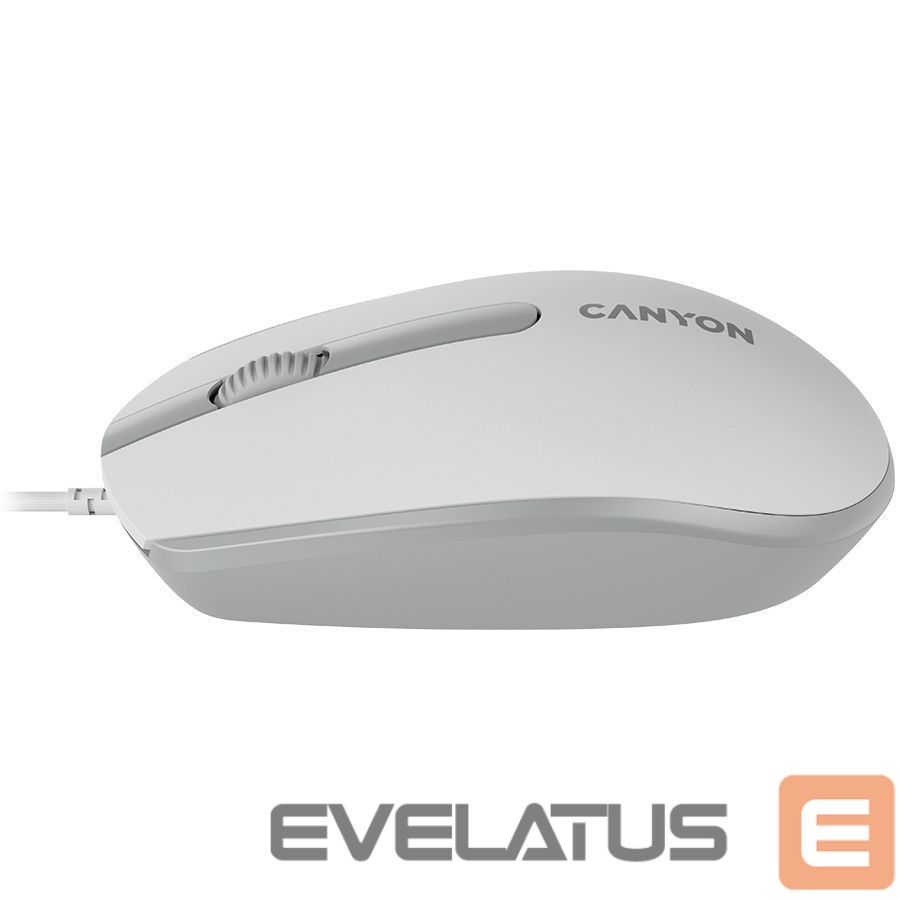 Arvutihiir Canyon CANYON mouse M-10 Wired White Grey
