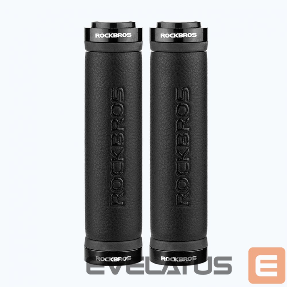 Jalgratta tarvik Rockbros Rockbros 40210003001 microfiber bicycle handlebar grips - black