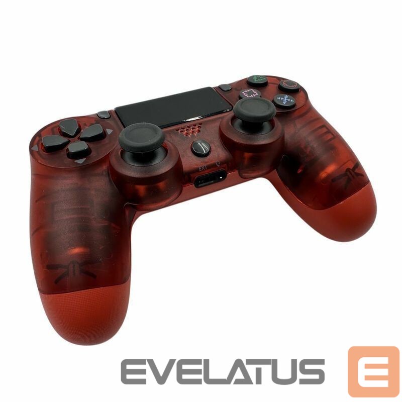 Kontroller GameBox P4 Wireless Vibration Bluetooth Controller for Play Station 4 / PC / TV / TV Box Transparent