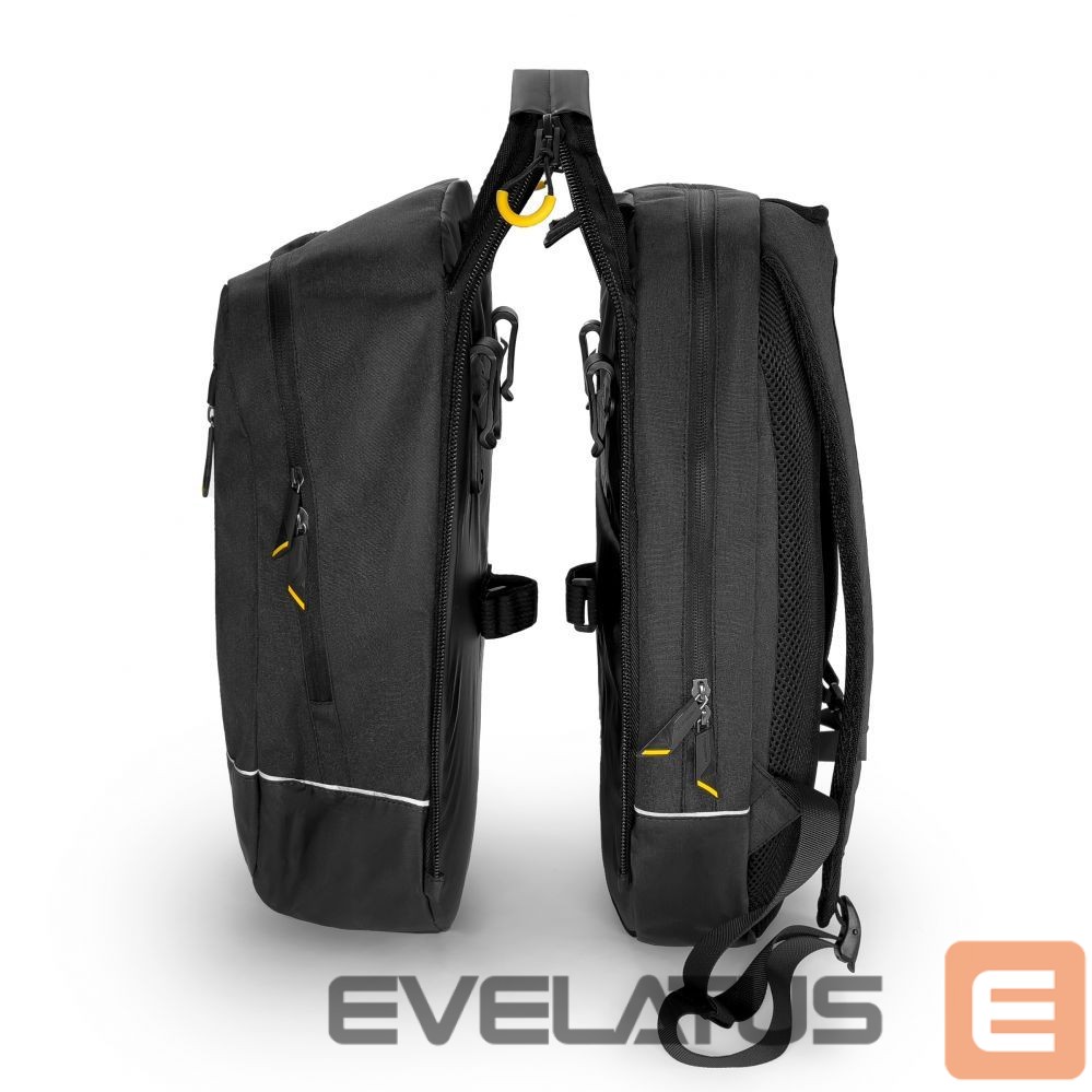 Jalgratta tarvik Wozinsky Wozinsky Double Bike Bag Backpack 2in1 30l Black (WBB30BK)