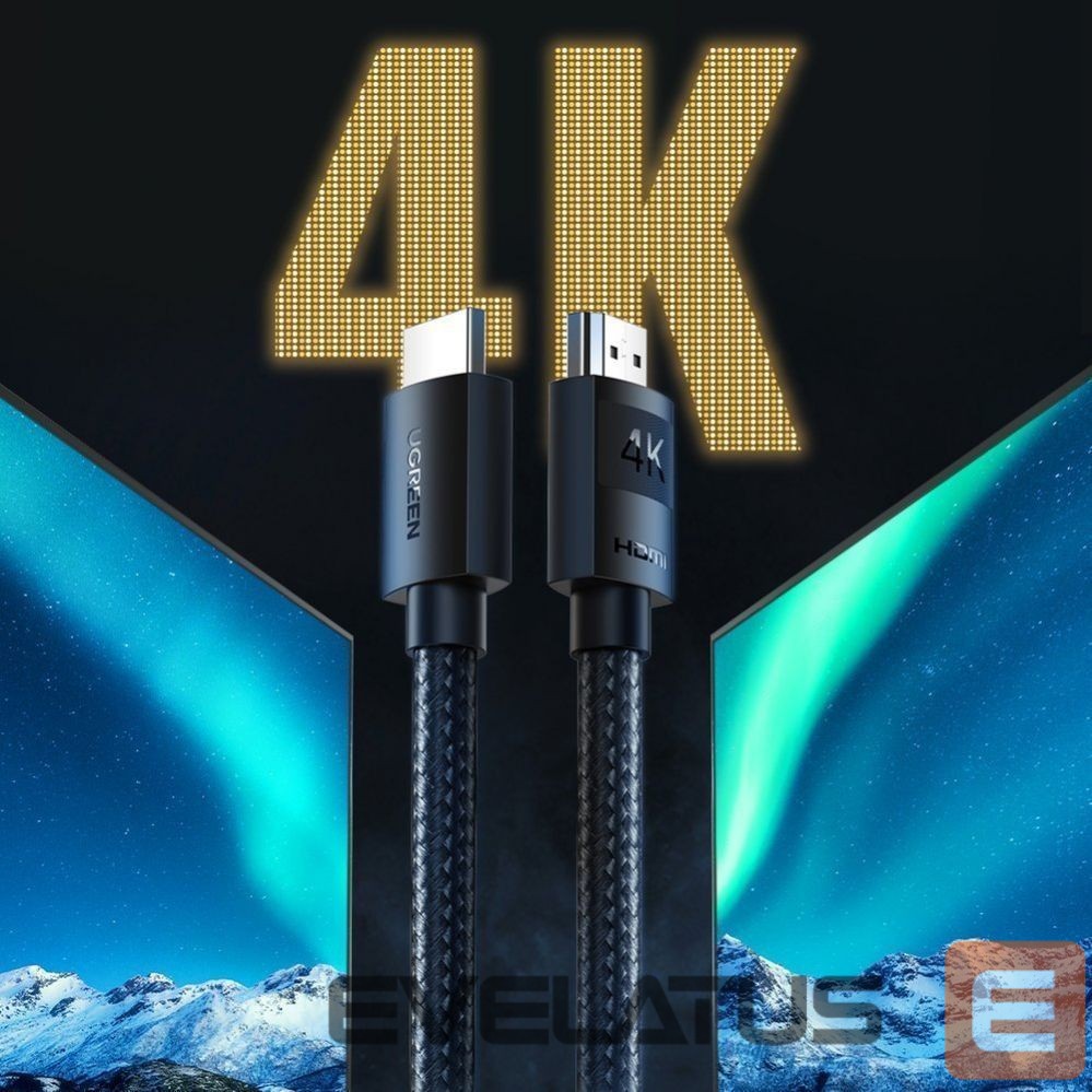 Kaabel Ugreen Ugreen HDMI cable 2.0 4K 2m black (HD119 40101)