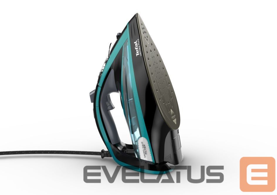 Triikrauad TEFAL | Ultimate Pure FV9844E0 | Steam Iron | 3200 W | Water tank capacity 350 ml | Continuous steam 60 g/min | Steam boost performance 250 g/min | Blue/Black
