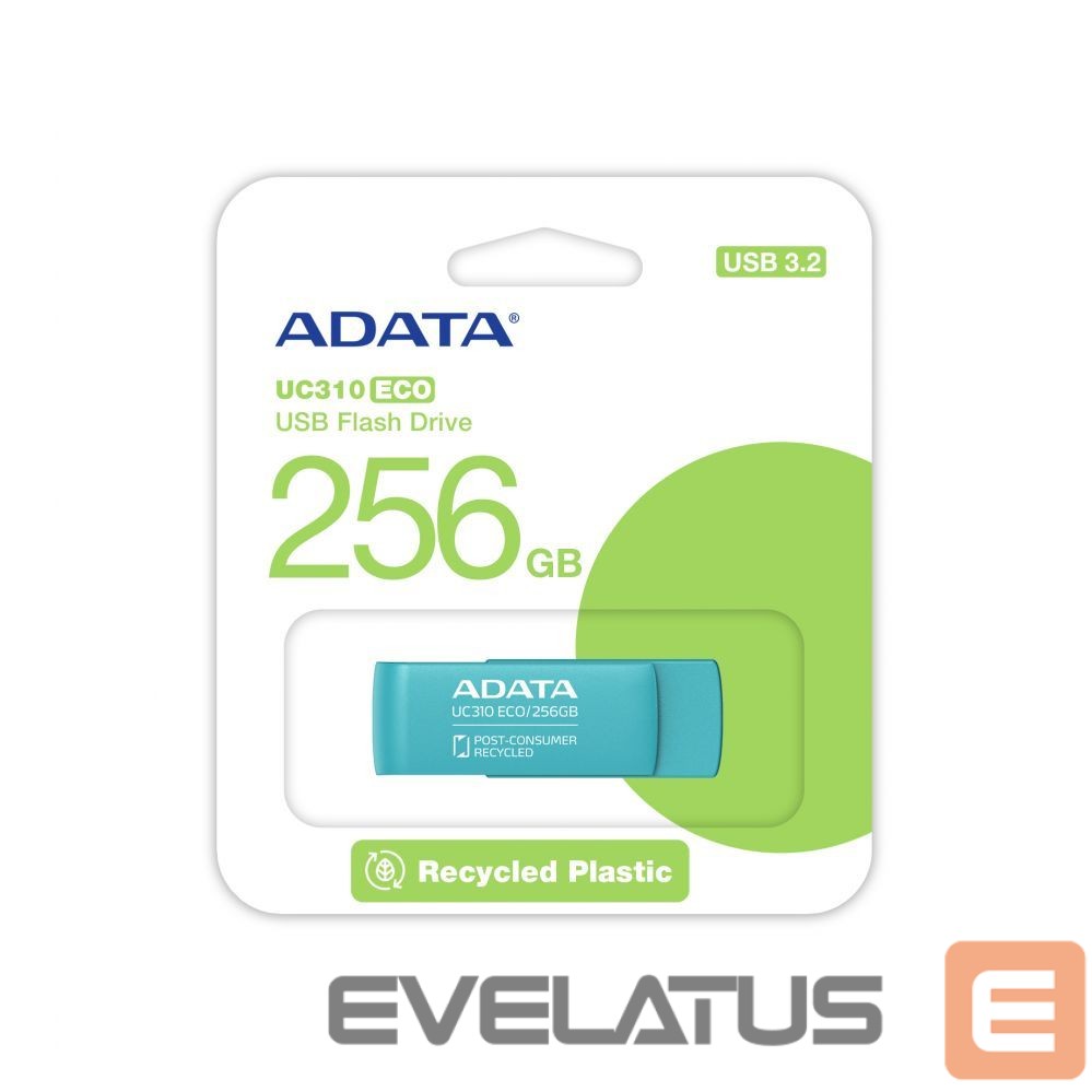Mälupulk ADATA UC310 ECO 256GB USB Flash Drive