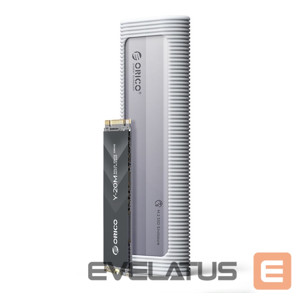 Muu arvutitarvik Orico Orico AXM2S-G2 M.2 NVME/NGFF USB-C 10Gb/s Disk Drive - Gray