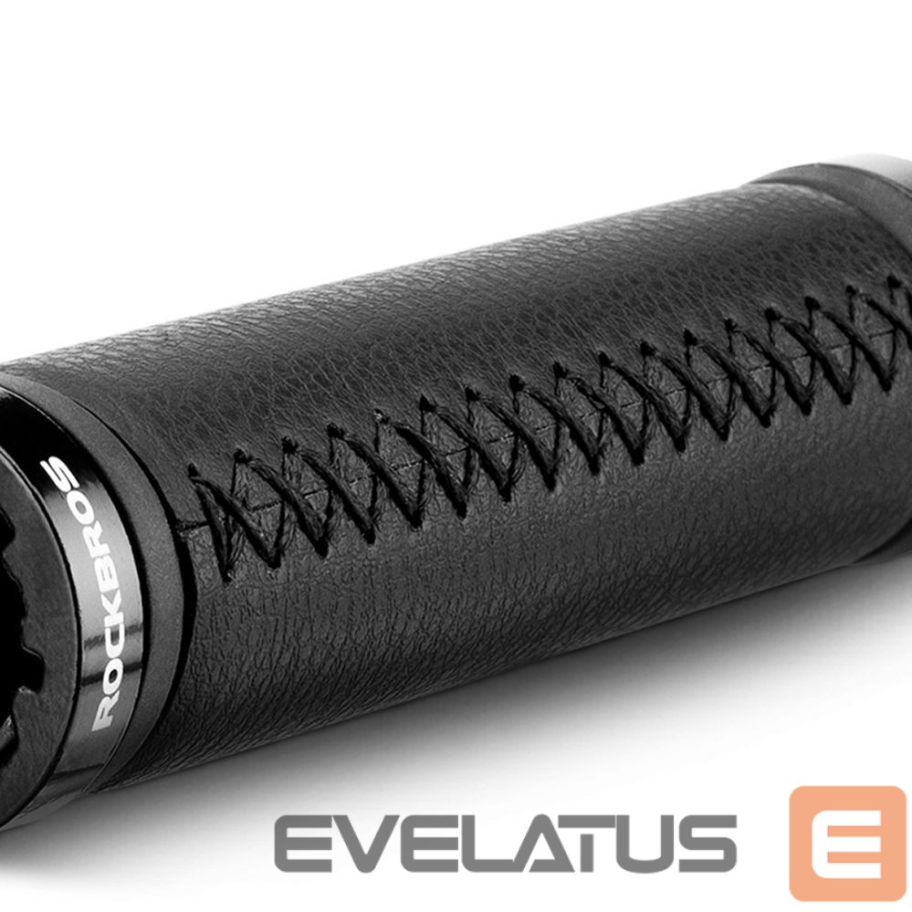 Jalgratta tarvik Rockbros Rockbros 40210003001 microfiber bicycle handlebar grips - black