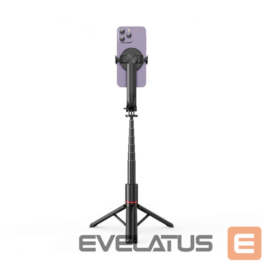 Kaameratarvik Tech-Protect Tech-Protect L04S Bluetooth Selfie Stick with Tripod up to 95cm and 360 Head - Black