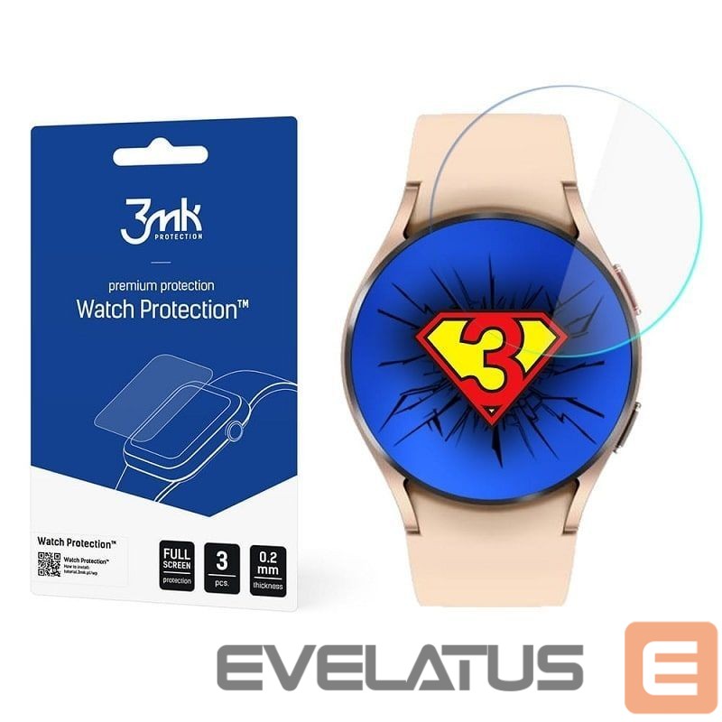 Ekraani kaitse 3MK Samsung Galaxy Watch 4 40cm FlexibleGlass Lite