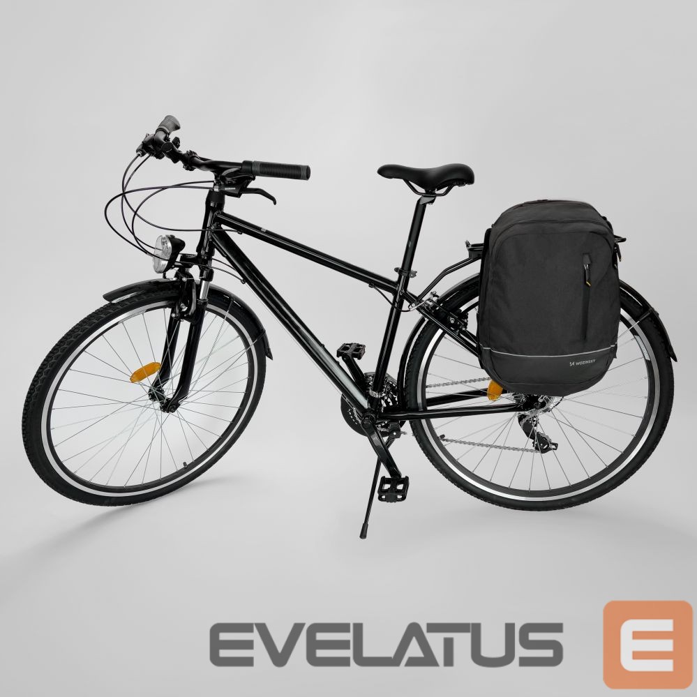 Jalgratta tarvik Wozinsky Wozinsky Double Bike Bag Backpack 2in1 30l Black (WBB30BK)