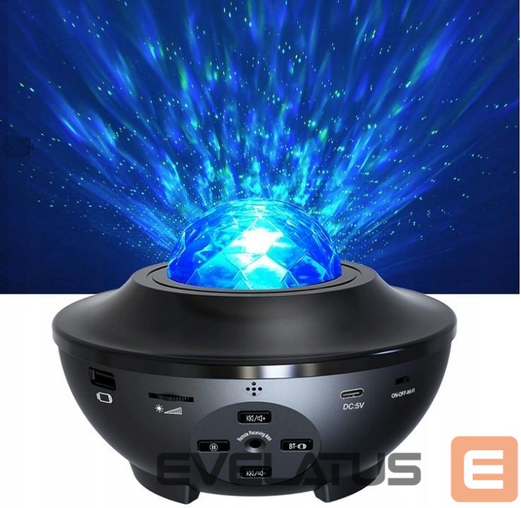 LED Projektor iLike LED star projector with 21 effect Black