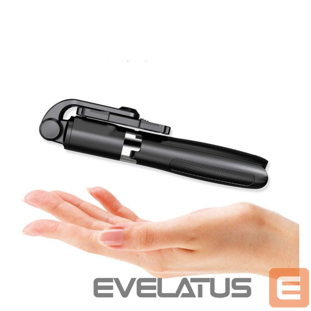 Kaameratarvik Tech-Protect Tech-Protect L01S Bluetooth Selfie Stick with Tripod up to 70cm - Black