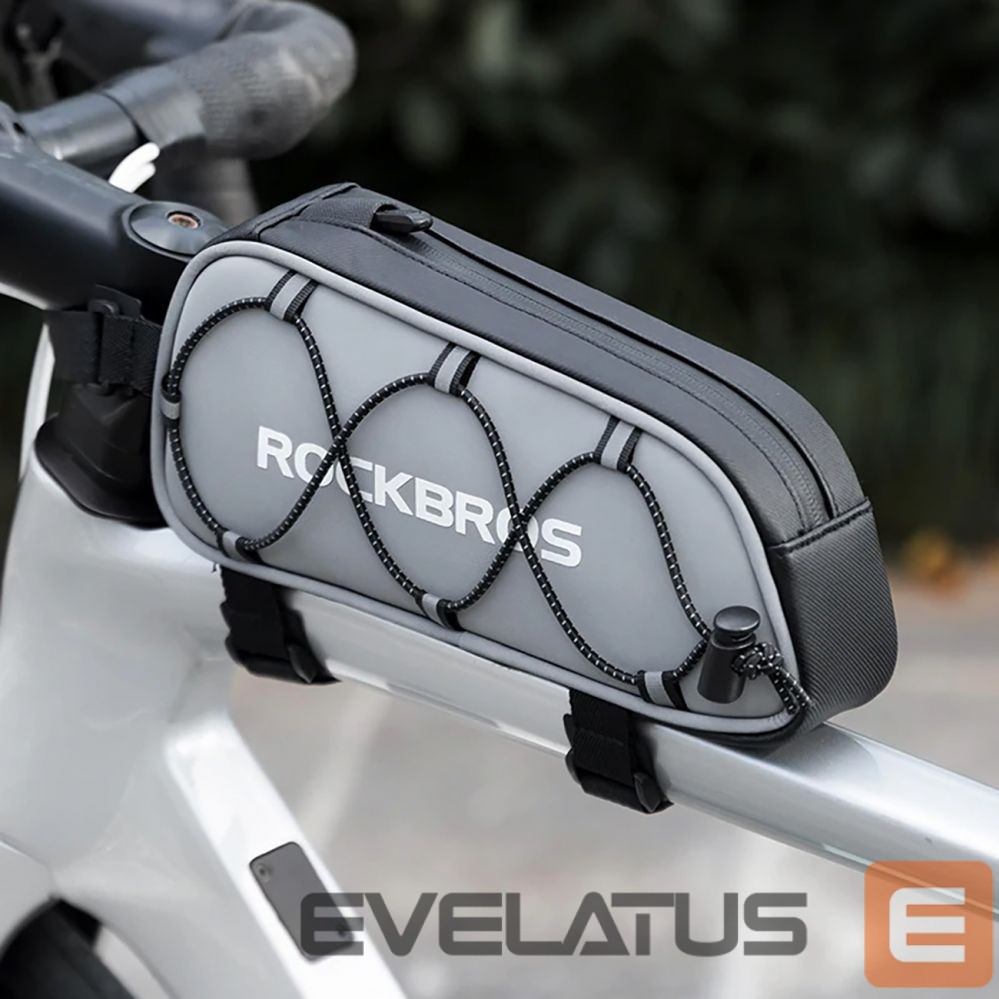 Jalgratta tarvik Rockbros Rockbros 3012010901 bicycle frame bag 0.9 l - silver