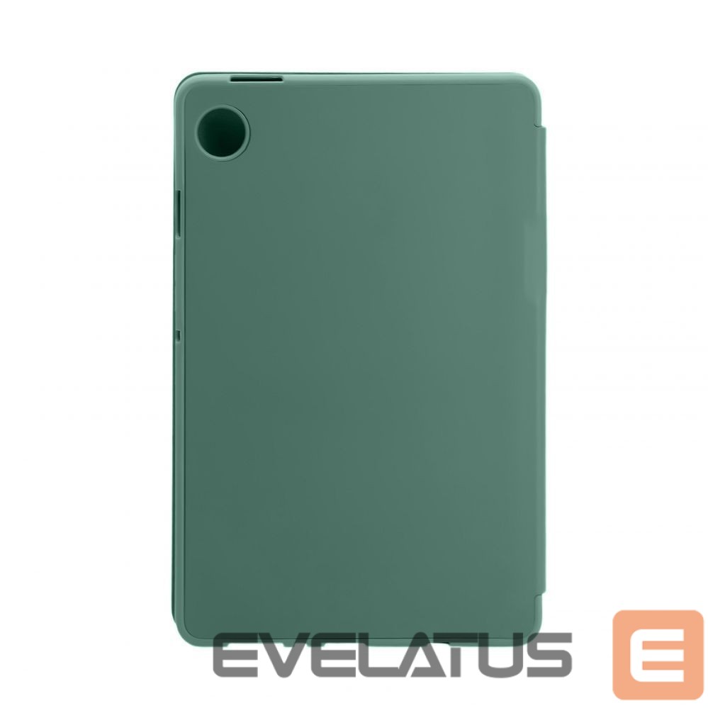 Kaaned Evelatus Galaxy Tab A9 Tablet case with imitate microfiber inside Green
