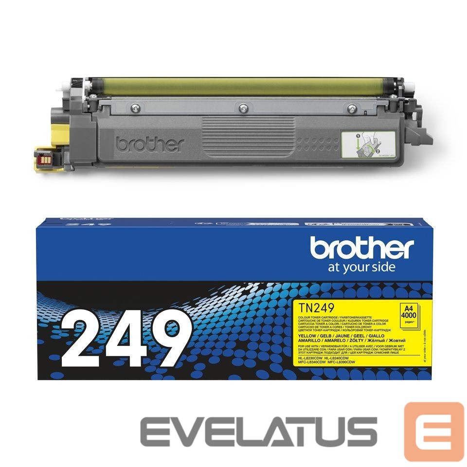 Tarvikud ja tarvikud Brother TN249Y Toner Cartridge, Yellow