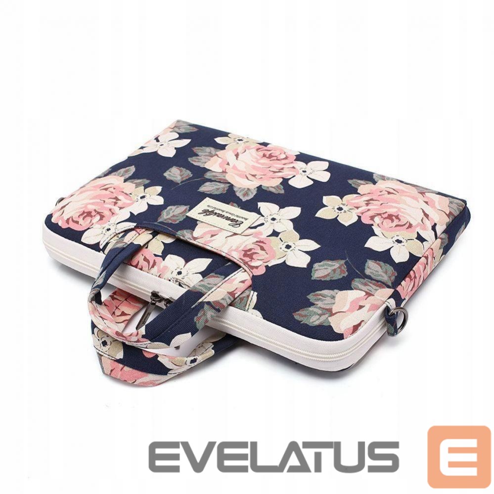 Sülearvuti kott Canvaslife Canvaslife Briefcase 15-16'' Laptop Bag - Navy Blue and White
