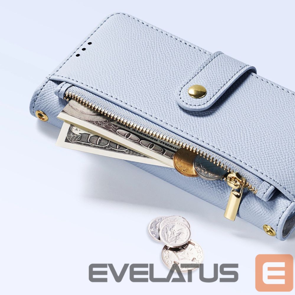 Tagakaaned Dux Ducis Dux Ducis Lawa Leather Case for iPhone 15 Pro Max - Blue