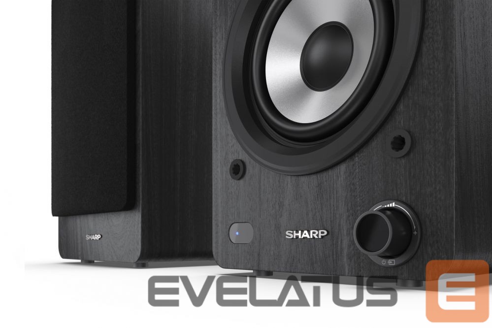 Arvutikõlarid Sharp CP-SS30 Bookshelf Speakers, Black