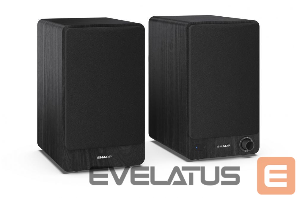 Arvutikõlarid Sharp CP-SS30 Bookshelf Speakers, Black