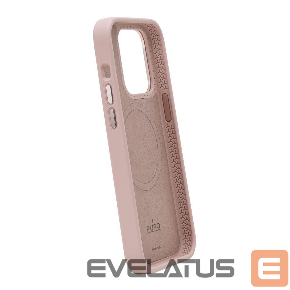 Tagakaaned Puro Puro Icon Mag Pro MagSafe Silicone Case for iPhone 15 Pro - Pink