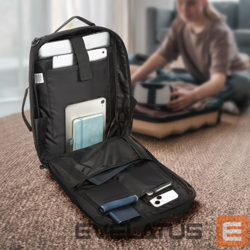 Kotid ja portfellid Wozinsky Wozinsky Premium 15.6'' Laptop Backpack/Bag with Strap - Black