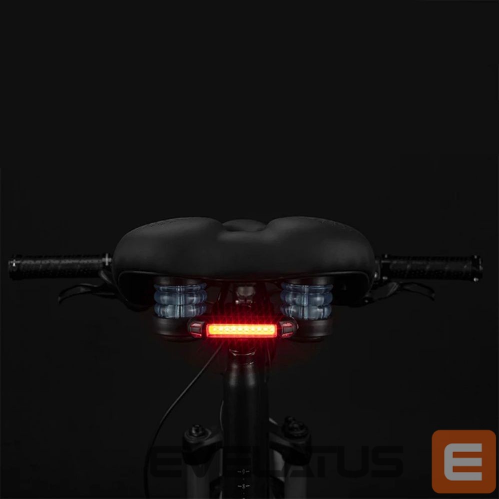 Teine toode Rockbros Rockbros 38218916002 MTB bicycle saddle + lamp - black