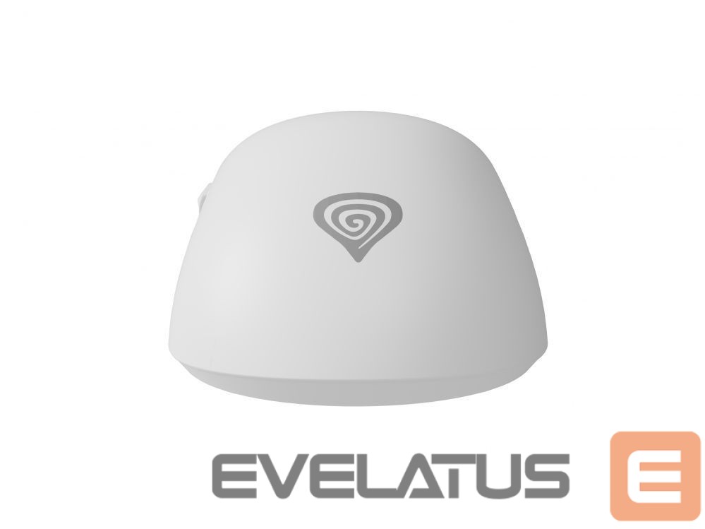 Arvutihiir Genesis Zircon 500 | Wireless/Wired | Gaming Mouse | 2.4 GHz, Bluetooth, USB | White
