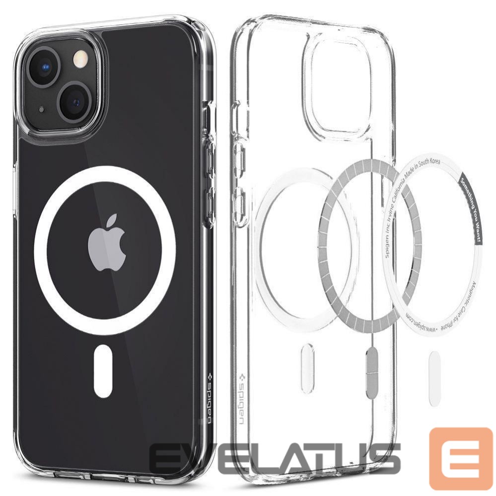 Tagakaaned Spigen Transparent || White