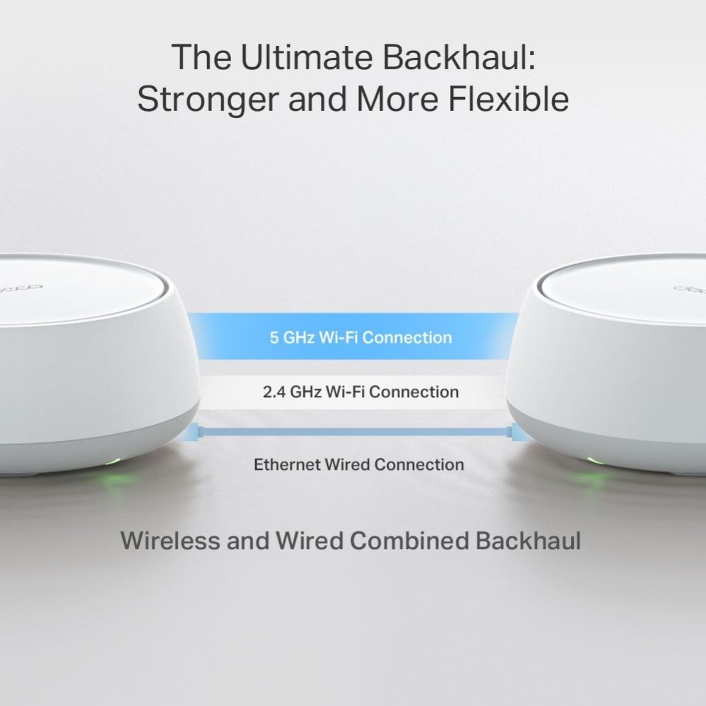 Ruuterid TP-Link WRL MESH ROUTER 3600MBPS/DECO BE25(2-PACK)