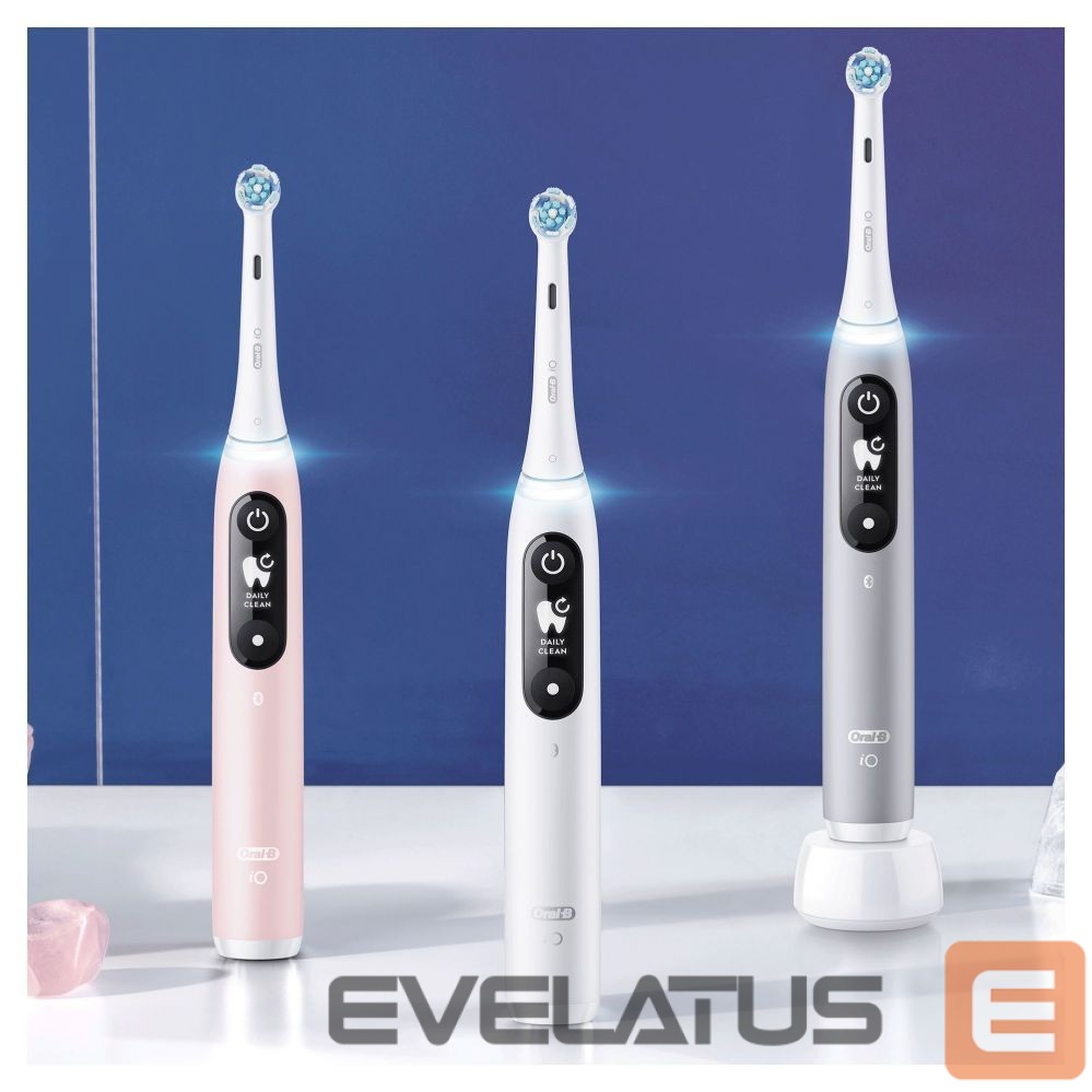 Hambahari Oral-B Toothbrush iO Series 6 Rechargeable, For adults, Number of brush heads included 1, Number of teeth brushing modes 5, Grey Opal