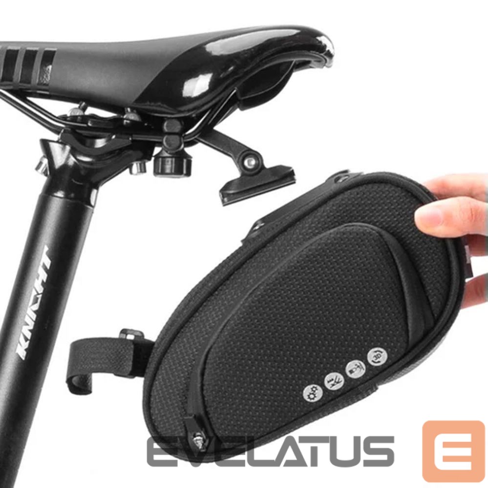 Jalgratta tarvik Rockbros Rockbros C40 bicycle bag under the saddle - black