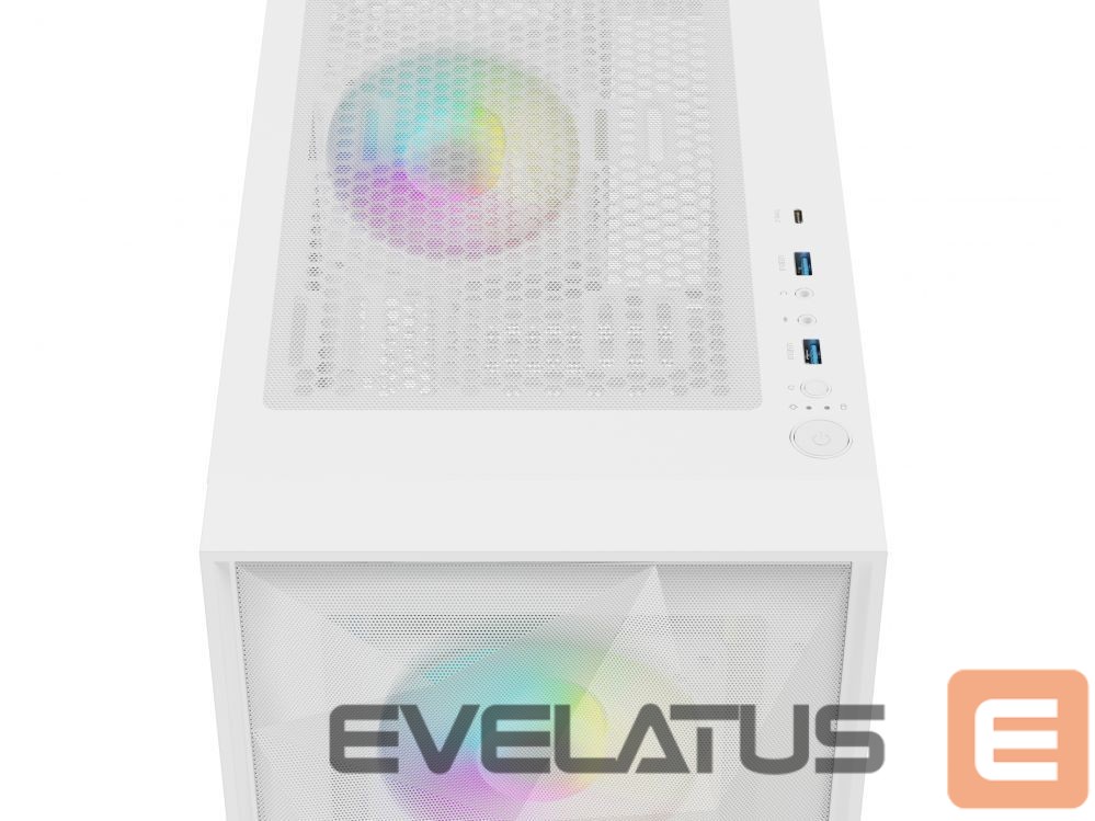Arvuti komponendid Natec NATEC Genesis PC Case Diaxid 605 white