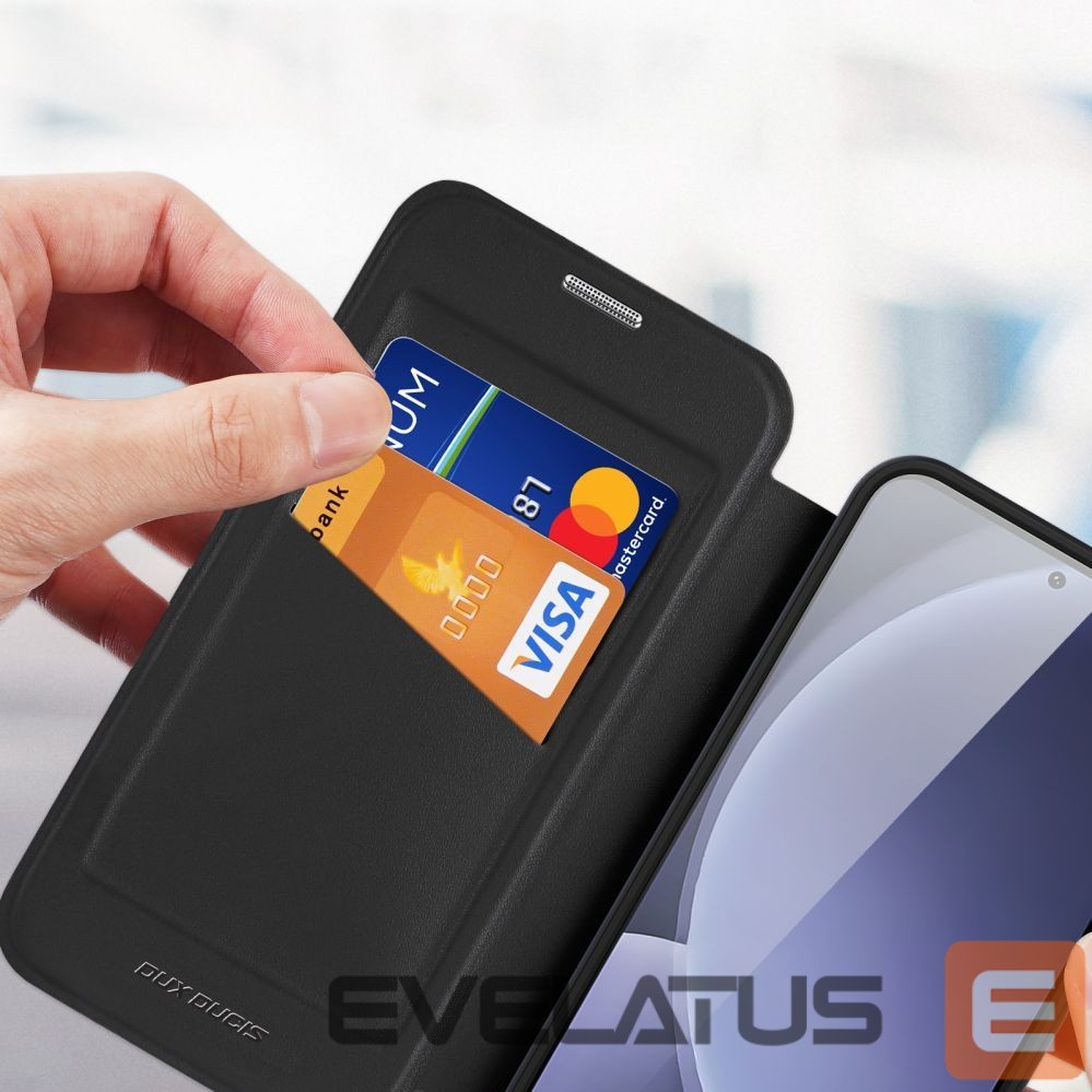 Tagakaaned Dux Ducis Dux Ducis Skin X Pro case for Samsung Galaxy S25+ with MagSafe and wallet - black