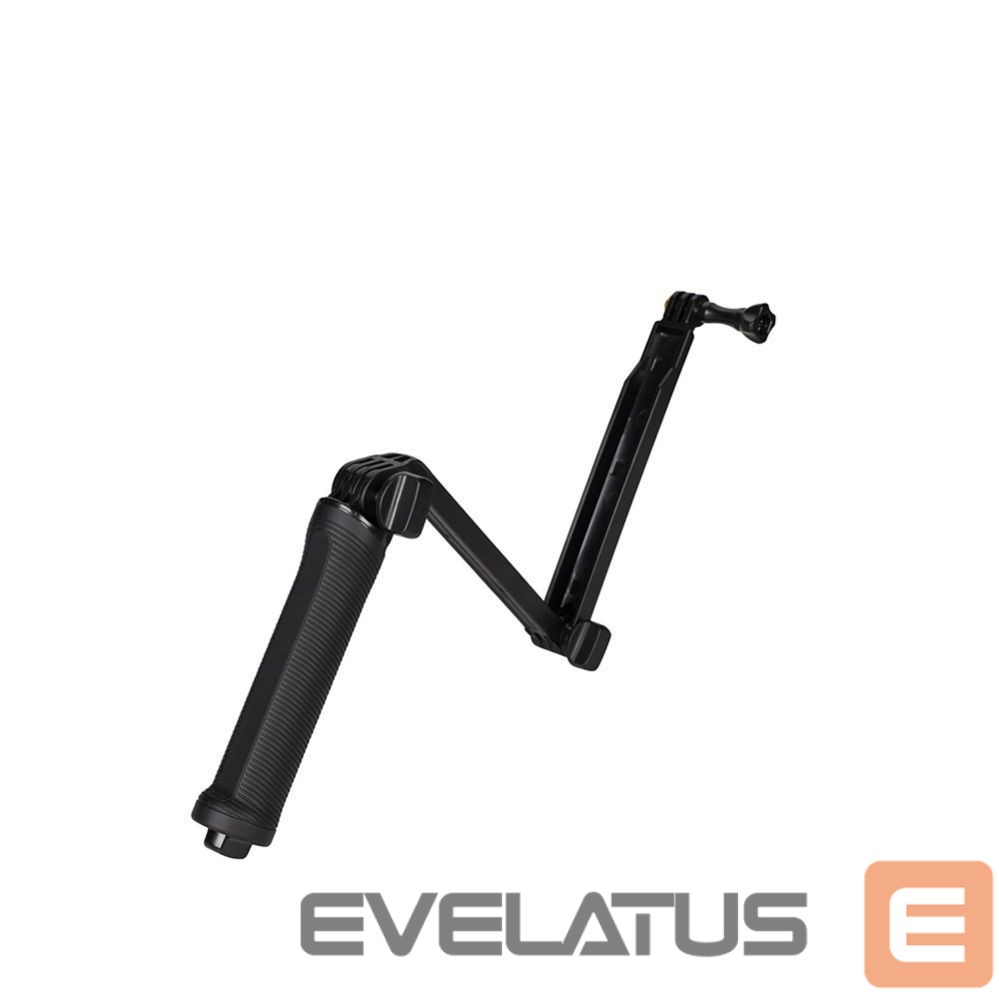 Kaameratarvik Hurtel 3 in 1 Monopod Tripod with Selfie Stick for GoPro - Black