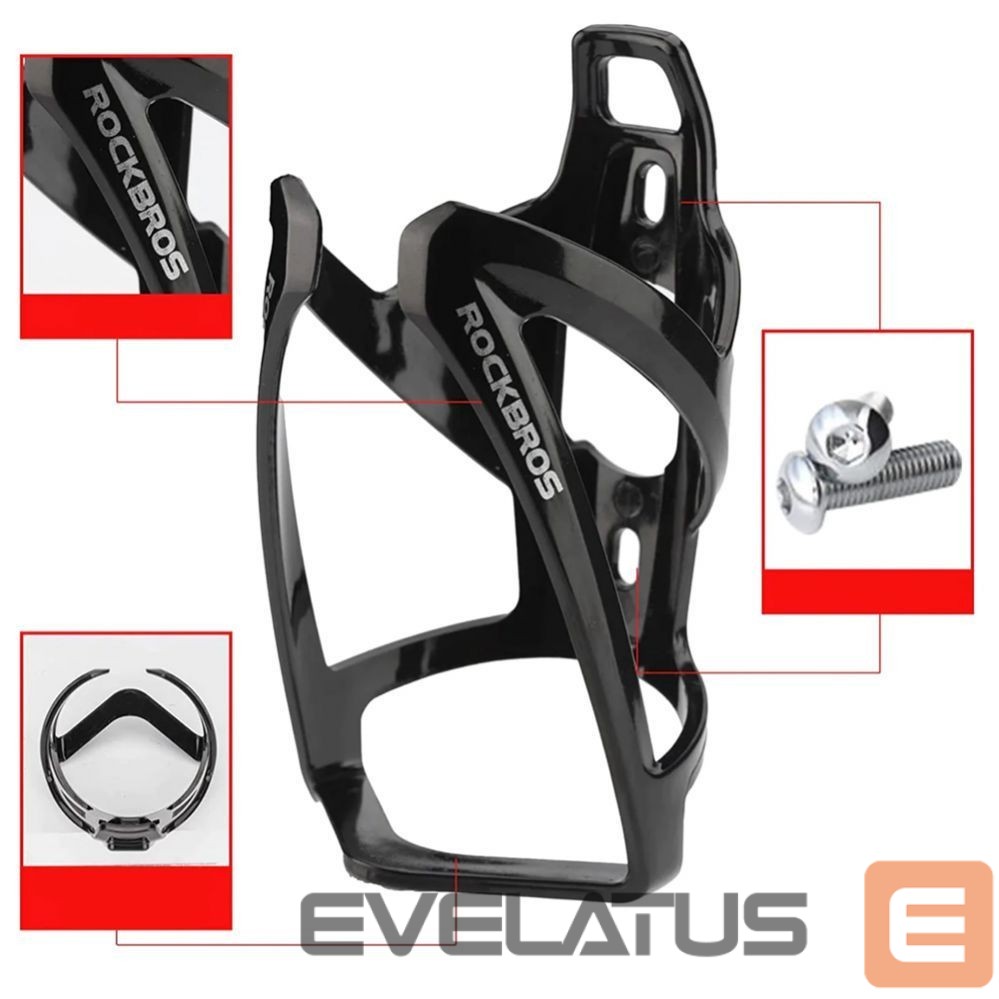 Jalgratta tarvik Rockbros Black
