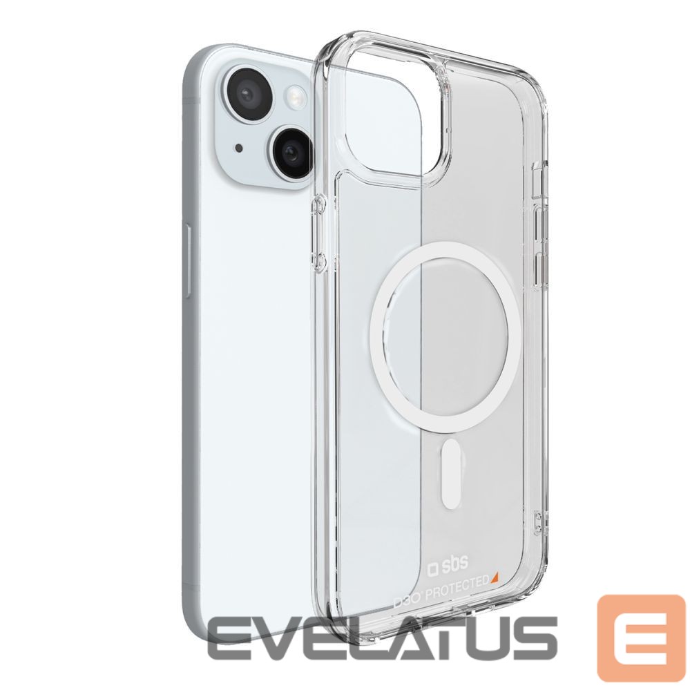 Tagakaaned SBS SBS D3O MagSafe iPhone 15 Case - Clear