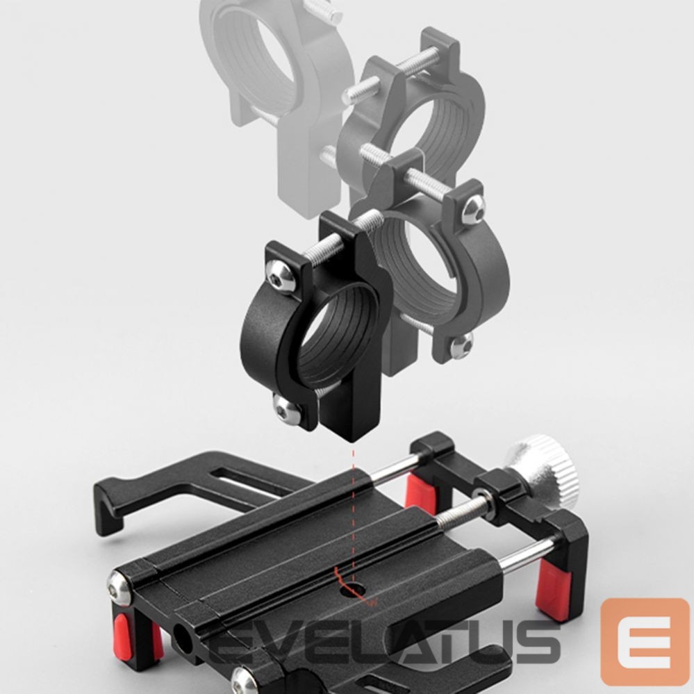 Jalgratta tarvik Rockbros Rockbros 699-BK Aluminum Alloy Bike Phone Holder - Black