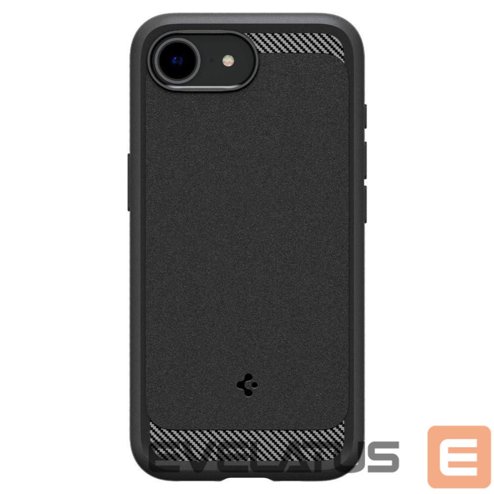 Tagakaaned Spigen Spigen Rugged Armor MagSafe case for iPhone 16e - black