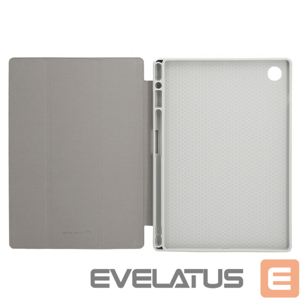 Kaaned Evelatus Galaxy Tab A8 10.5 (2021) with imitate microfiber inside Silver