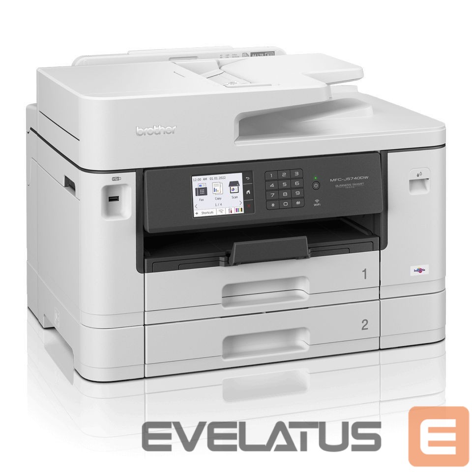 Printerid Brother All-in-one printer MFC-J5740DW Colour, Inkjet, 4-in-1, A3, Wi-Fi