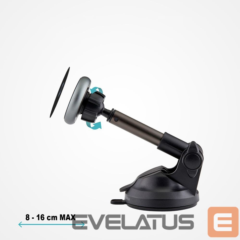 Automaatne hoidja SBS SBS TESUPMAGEXT Telescopic Smartphone Holder Compatible with MagSafe - Black