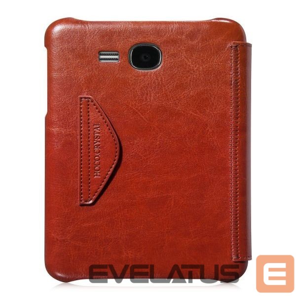 Kaaned Hoco Samsung Galaxy Tab 3 7.0 T210 Crystal Folder Series Brown