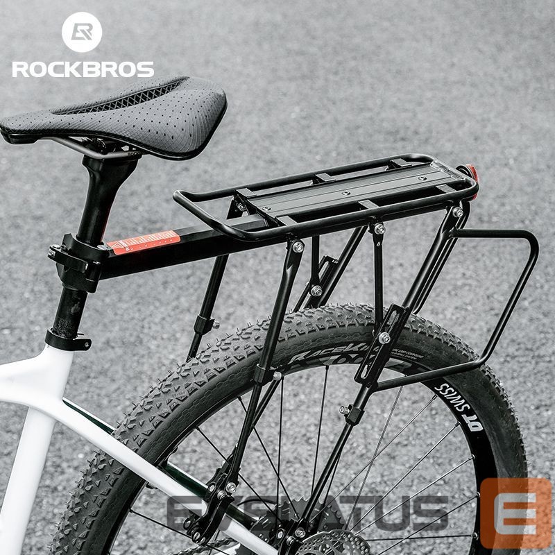 Jalgratta tarvik Rockbros Rockbros 33210004001 bicycle rack with shelf - black