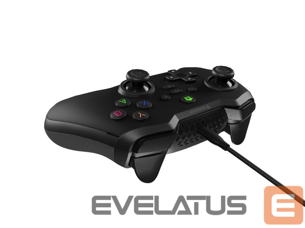 Arvutitoolid / lauad Genesis Mangan 300 Gamepad, Black, Wired