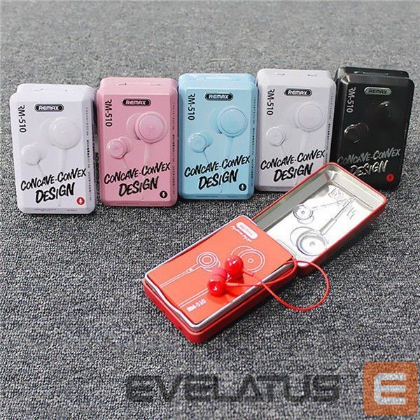 Kõrvaklapid Remax Earphone RM-510 Universal 3,5mm Blue