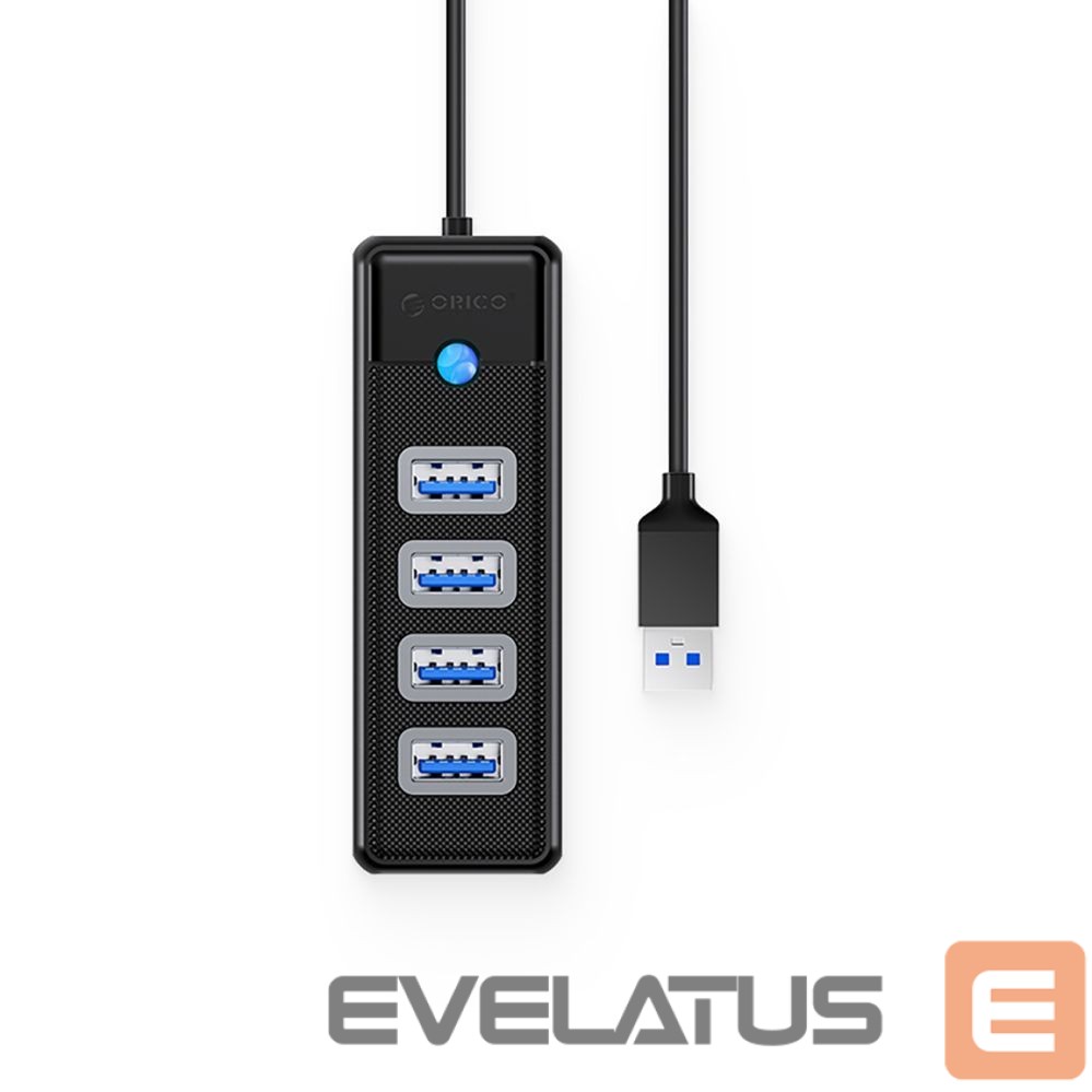Üleminek Orico Black \ 4 ports