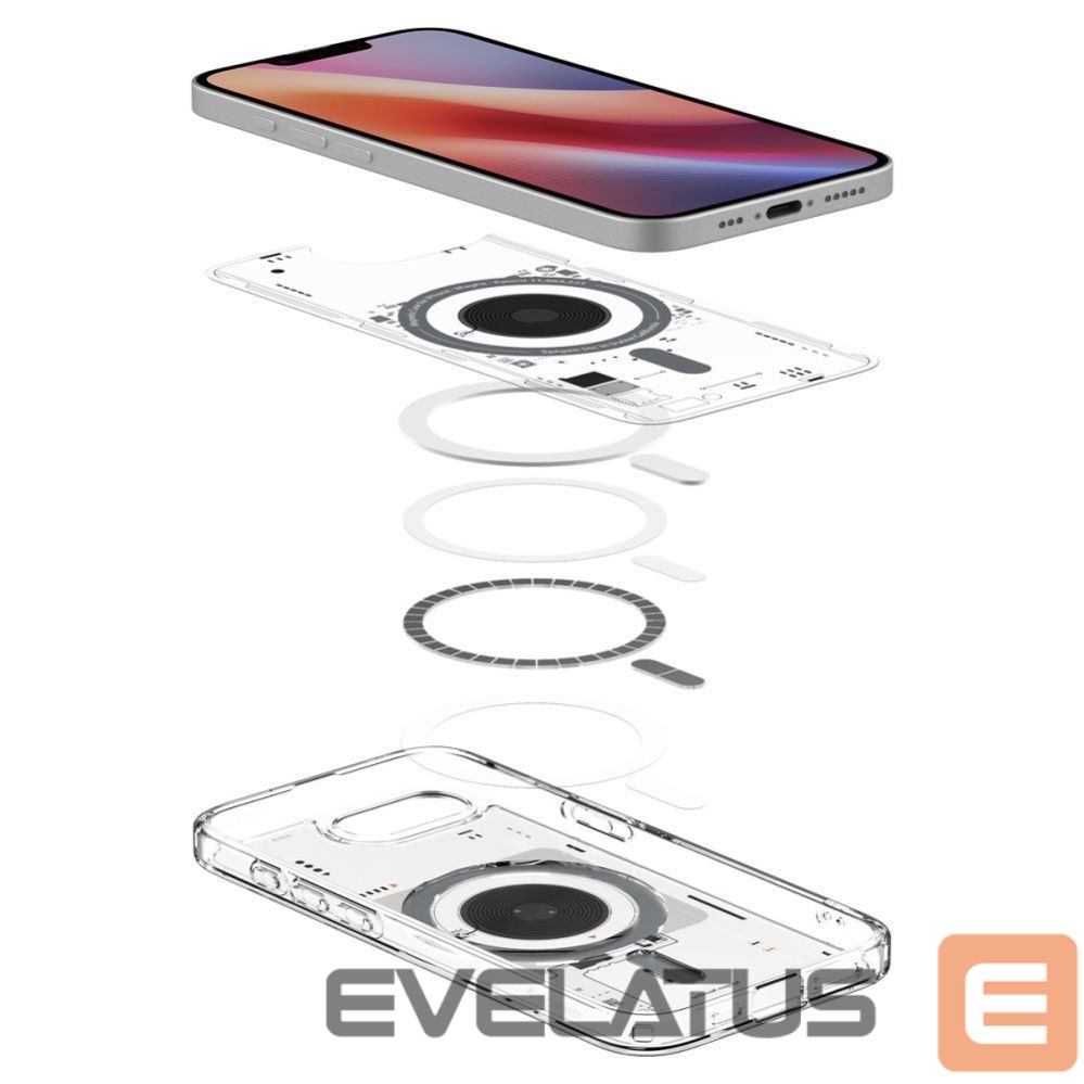 Tagakaaned Spigen Spigen Ultra Hybrid MagSafe Case for iPhone 16e Neo One - Clear