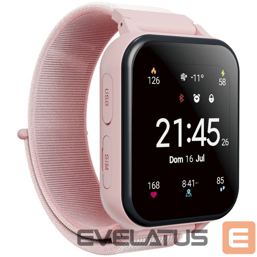 Nutikell Canyon CANYON kids watch Alfie KW-37 MP3 Study&Game Pink