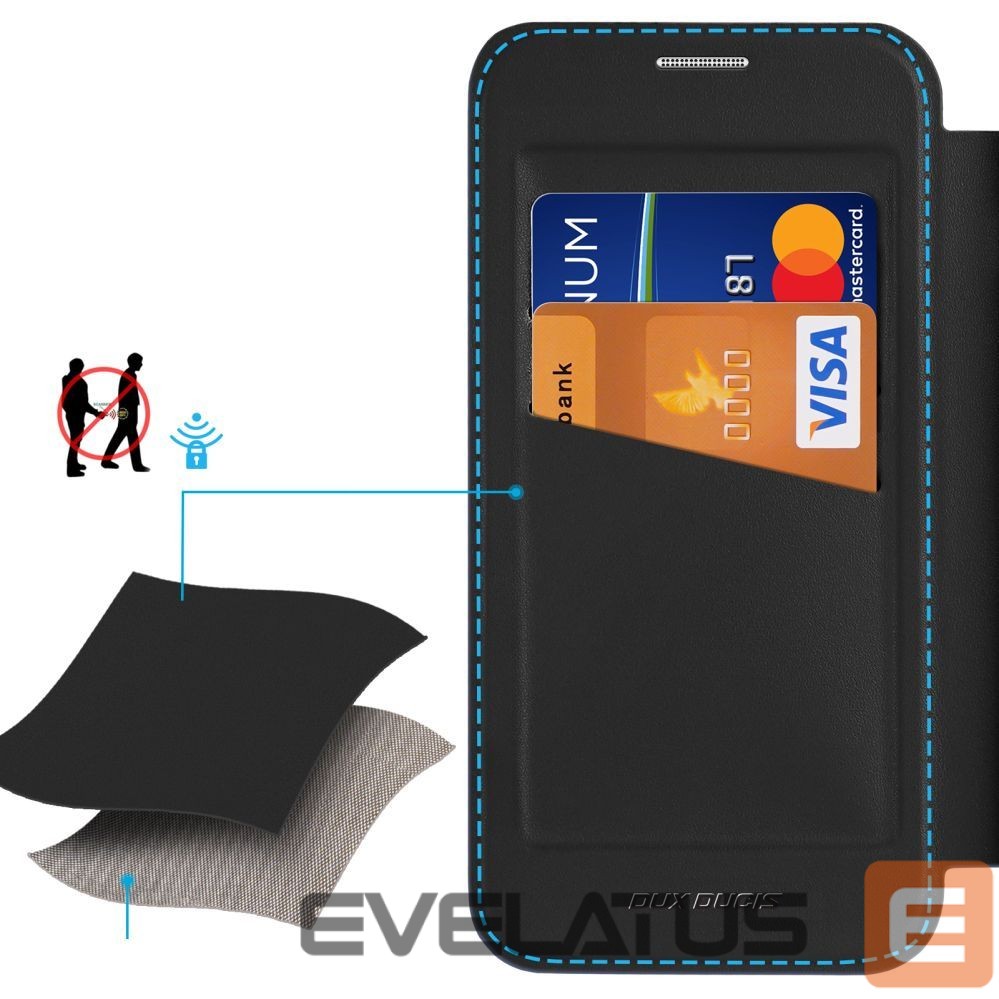 Tagakaaned Dux Ducis Dux Ducis Skin X Pro case for Samsung Galaxy S25+ with MagSafe and wallet - black