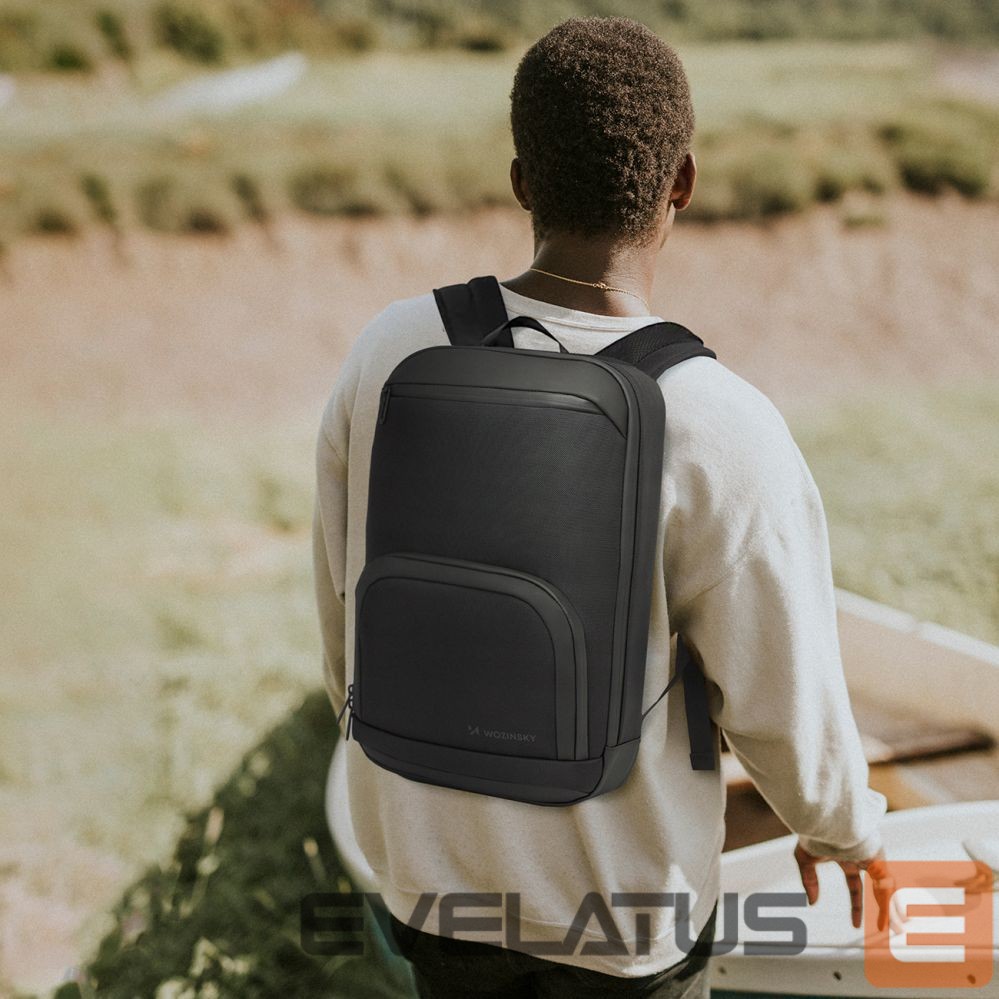 Kotid ja portfellid Wozinsky Wozinsky Premium Waterproof Laptop Backpack - Black